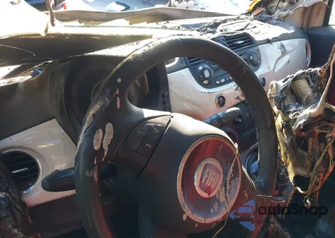 2012 Fiat 500 Pop z USA, uszkodzony, nr VIN 3C3CFFARXCT105278